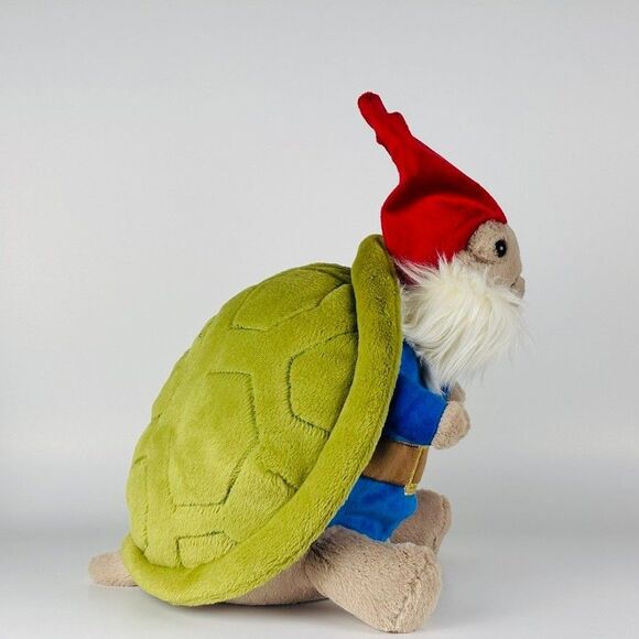 NWT Jellycat Authentic Timmy Turtle Garden Gnome 14" Plush Stuffed Animal Toy - Picture 2 of 5